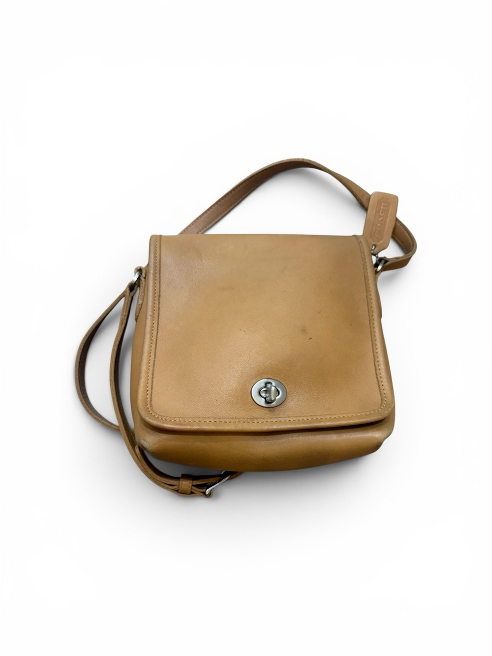 Vintage Coach NYC Legacy Small Flap Crossbody Bag – Style 9071 – Made in USA